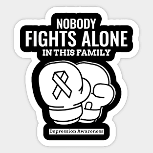 Depression Awareness Sticker